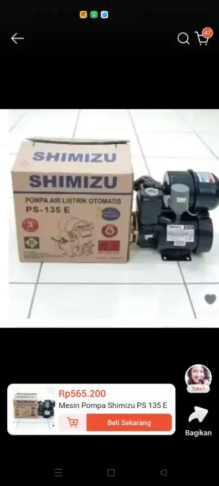 TUKANG SERVICE POMPA AIR SANYO SHIMIZHU PIPA BOCOR