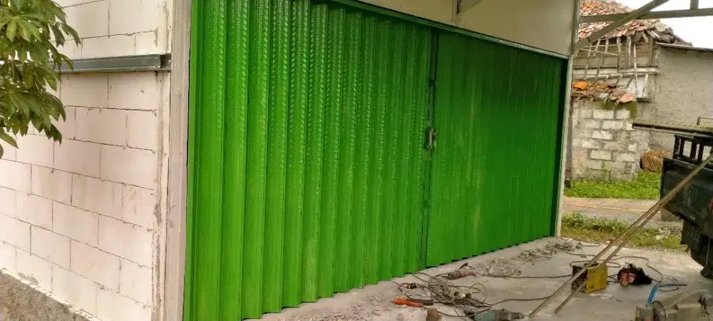 Rolling door & folding gate murah
