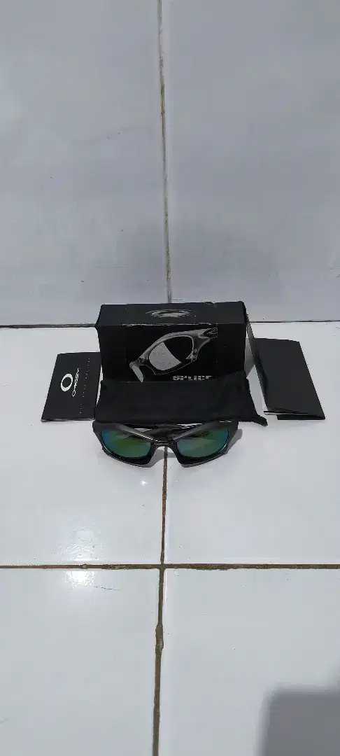 For Sale Kacamata Sunglass Sunglasses Oakley Splice Lengkap Box Kitab