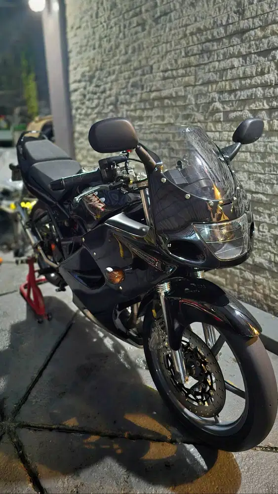 Ninja rr 2009 ,ss lengkap, mesin ori no porting