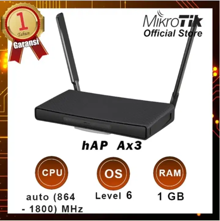Mikrotik hAP AX³