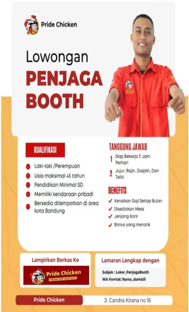 Lowongan Kerja Jualan Chicken (Cari Cepat)