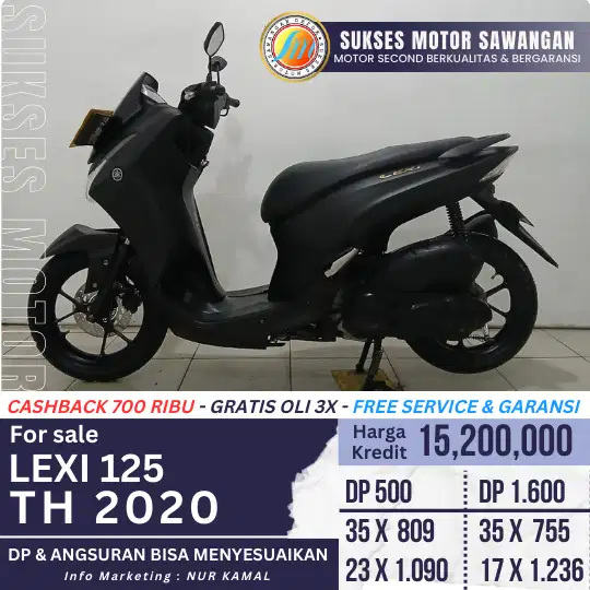 Lexi th 2020 Dp mulai dari 500k syarat cukup dengan KTP & KK
