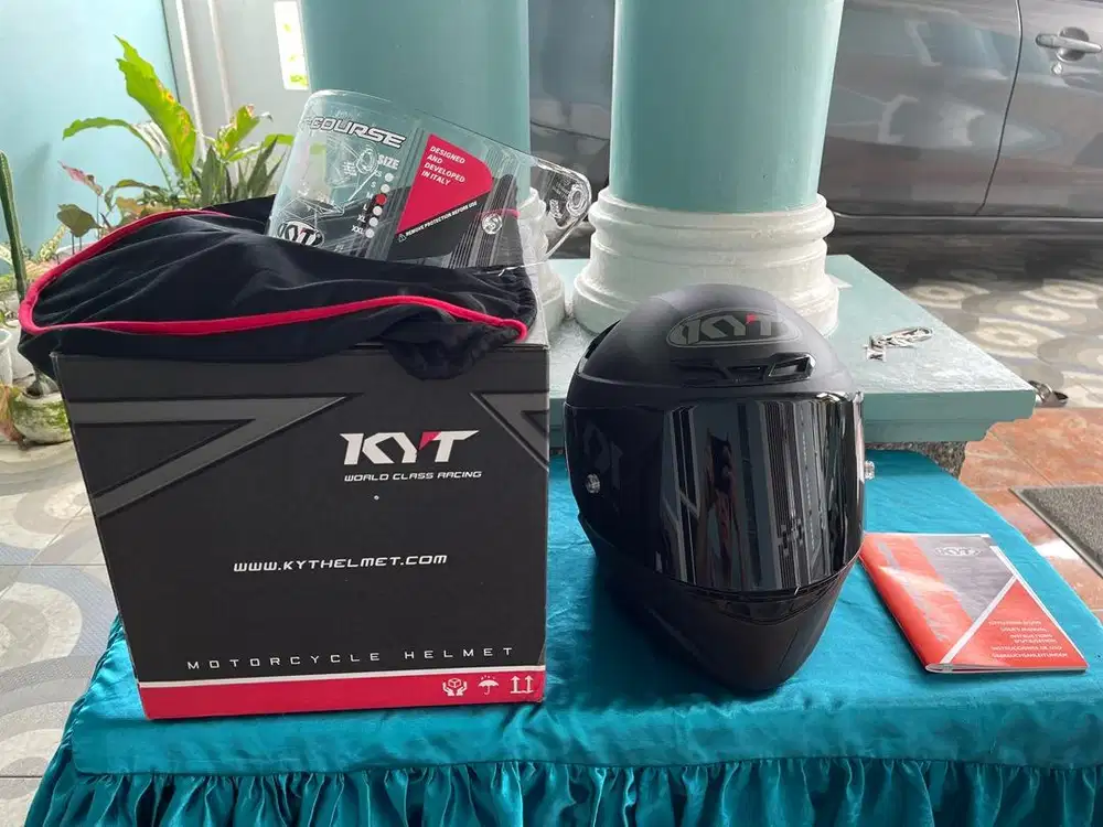 Kyt TT Course black doff original 100%