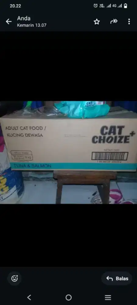 Jual Makanan Kucing Merk Cat Choice Tuna Salmon 500 Gram