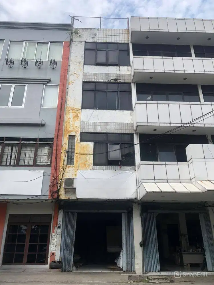 Dijual Ruko Jl Stasiun Kota Surabaya Lokasi Bagus