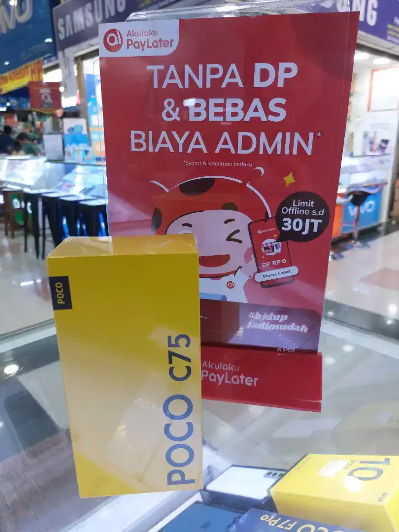 Cicilan Bisa 0% DP Poco C75