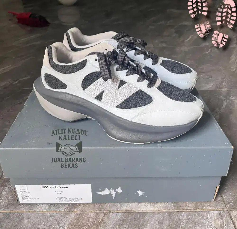 Dijual New Balance UWRPDFSB - Fullset, Mulus, Cuma Sekali Pakai!