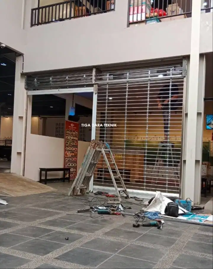 Rolling Grille alumunium, stainless, harga terbaik | pasang service