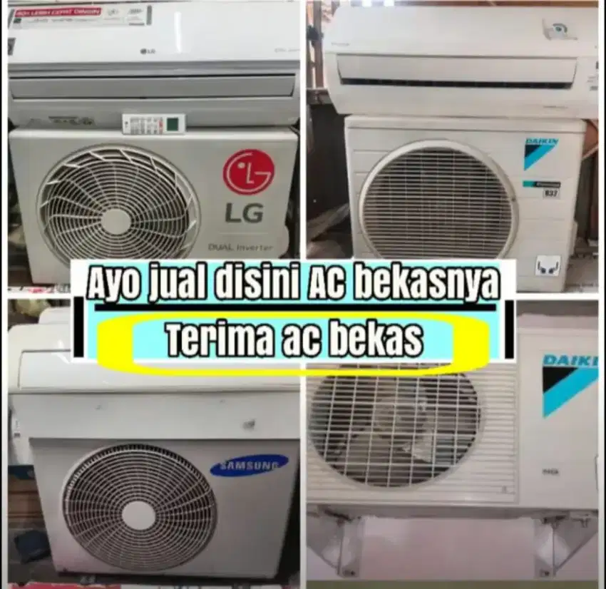 TERIMA AC BEKAS
