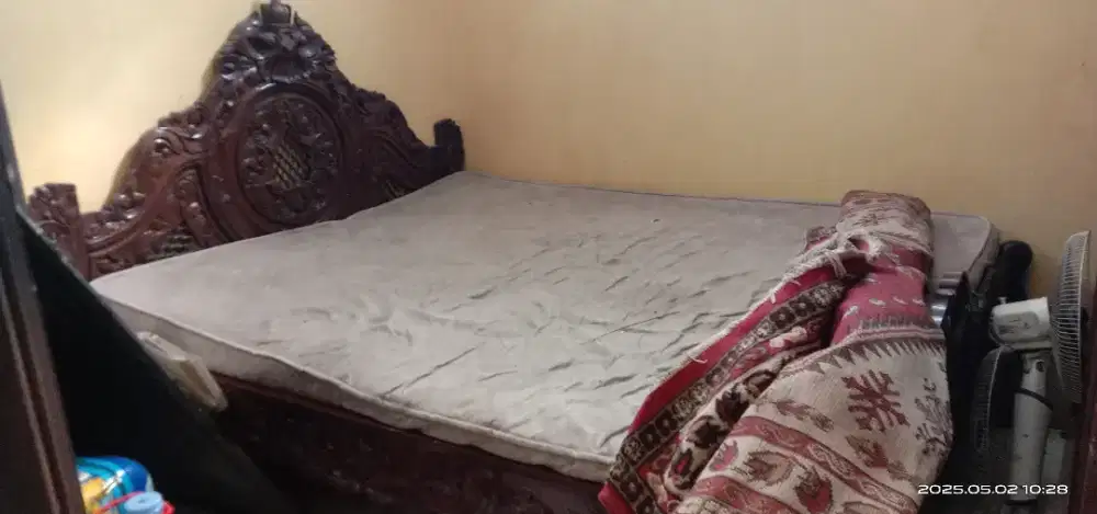 Dipan Kasur Jati ukuran nomor 2 murah