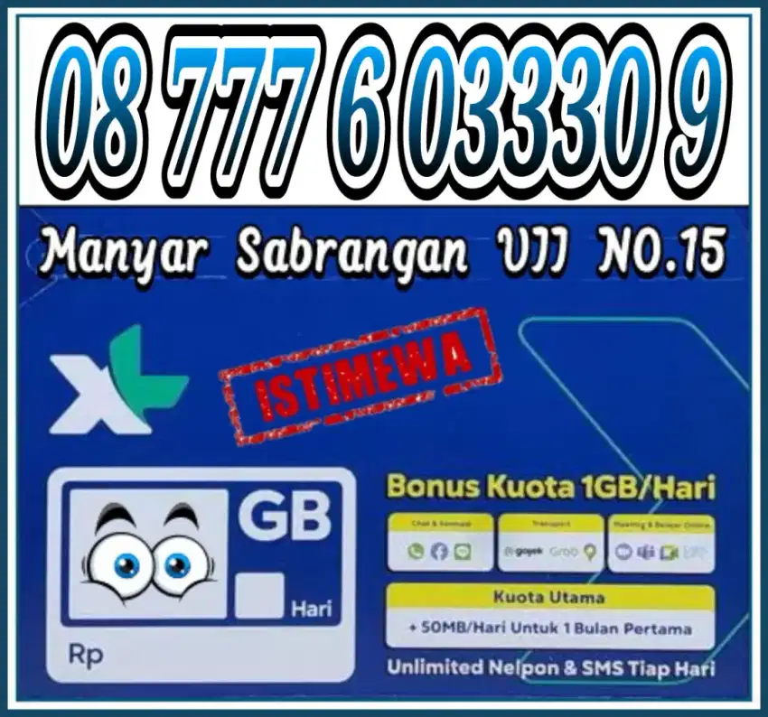 Perdana XL Double Triple Cantik