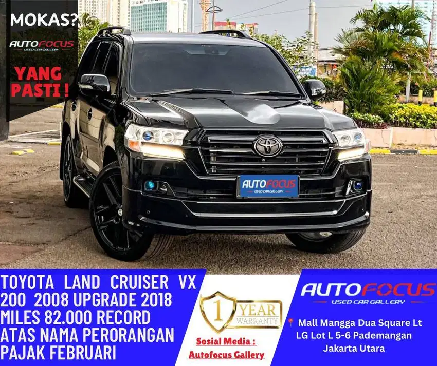 Toyota LC Land Cruiser Landcruiser VX200 VX 200 4.7 Upgrade model 2018