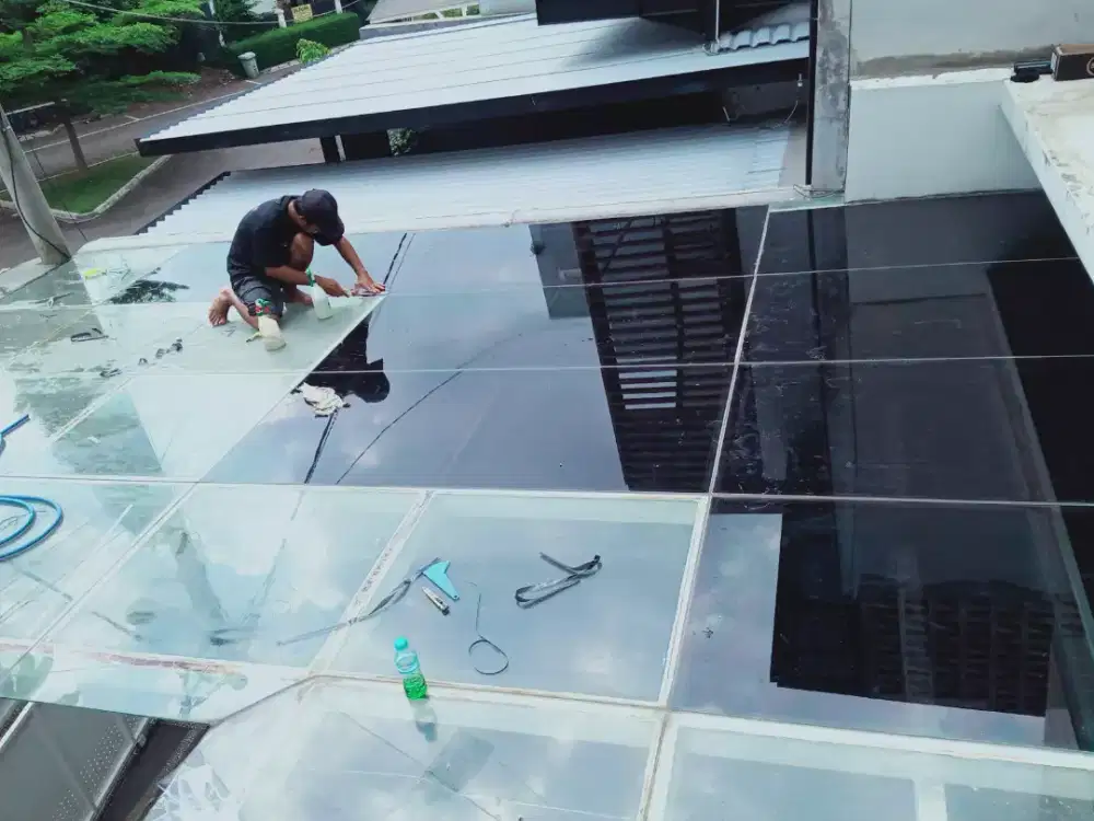 Stiker kaca sanblas bandung