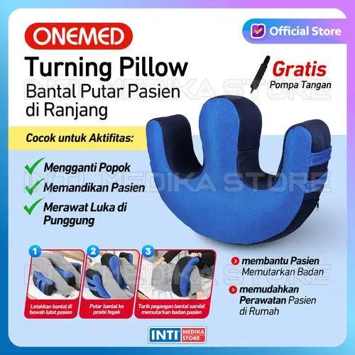 ONEMED - Bantal Putar Pasien TURNING PILLOW CU-19 | Alat Bantu