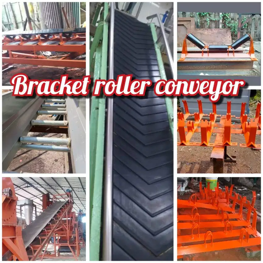 Bracket roller conveyor