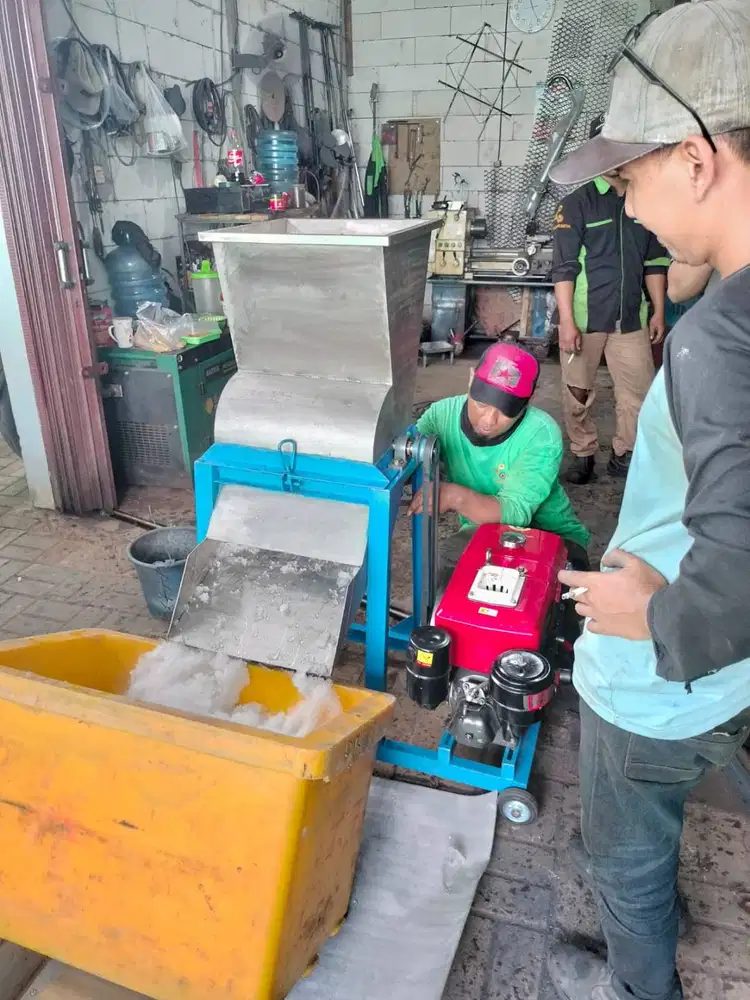 Mesin Penghancur Es Balok | Serut Es Balok | Cacah Es Balok