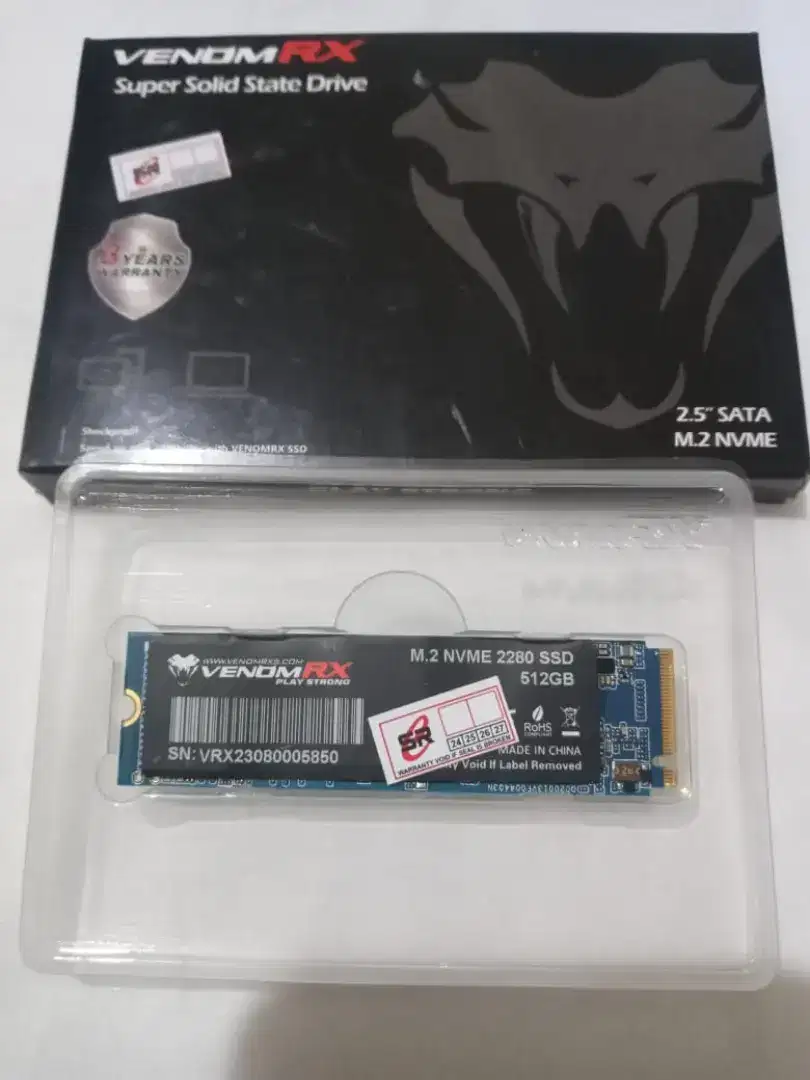 SSD NVME 512 GB [ Windows 10 / 11 ] Free Pasang