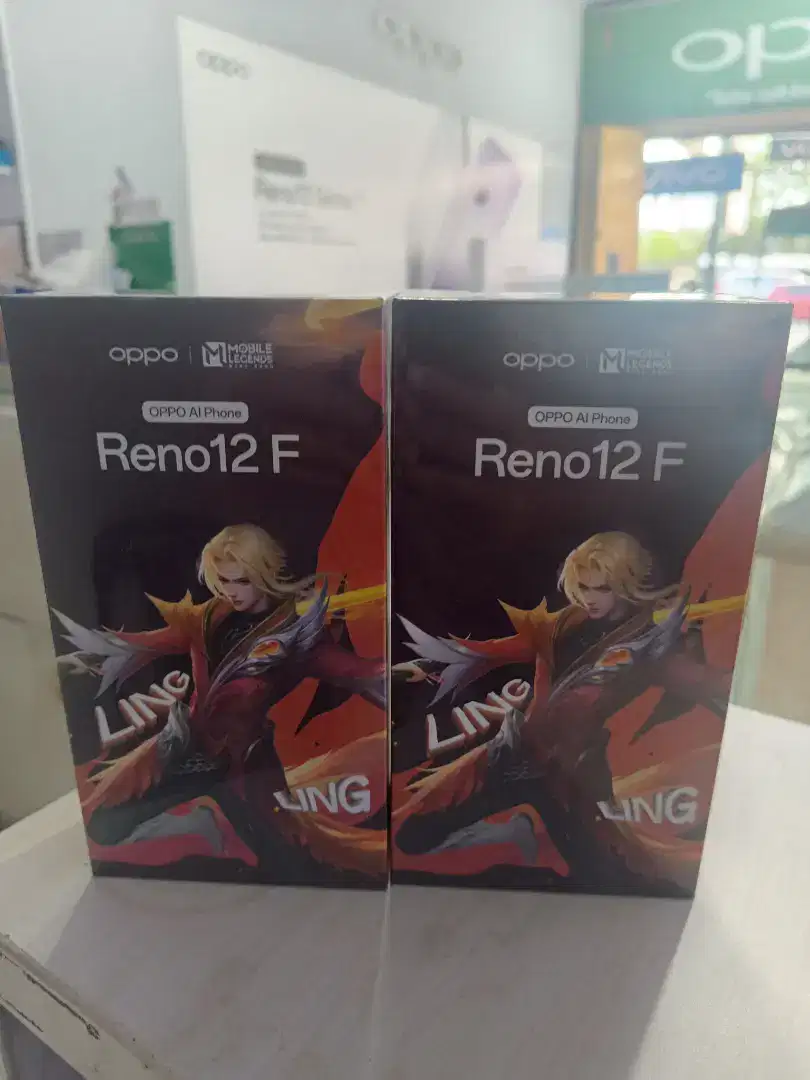 **New** Oppo Reno 12F 8/256 4G garansi resmi