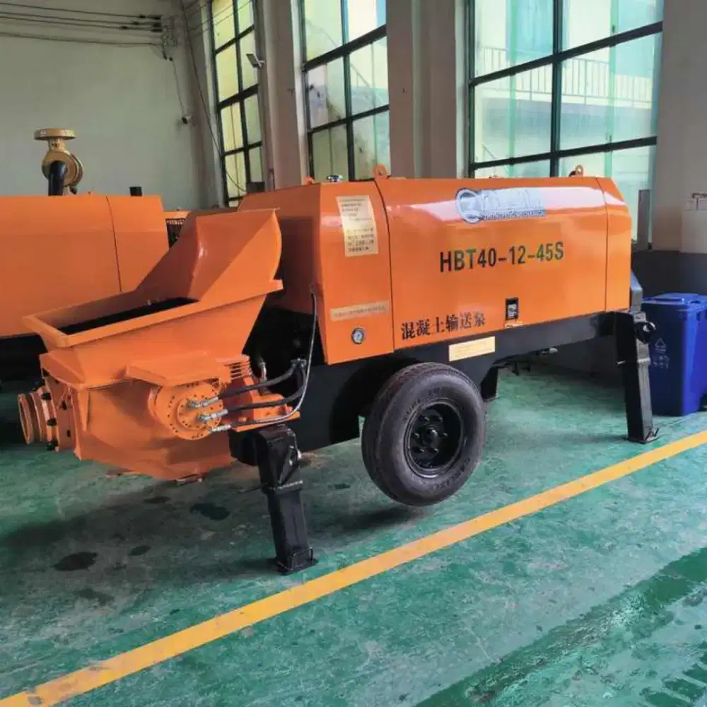 POMPA BETON KODOK DIESEL / MESIN POMPA BETON