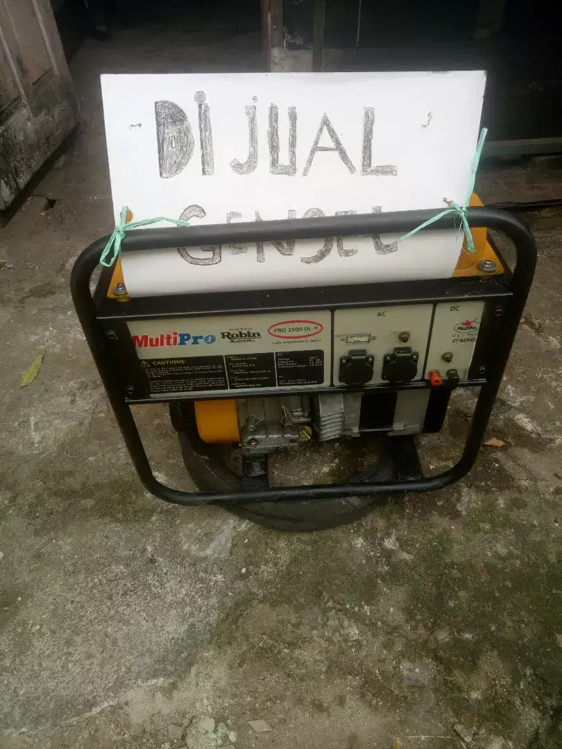 Genset merk multipro