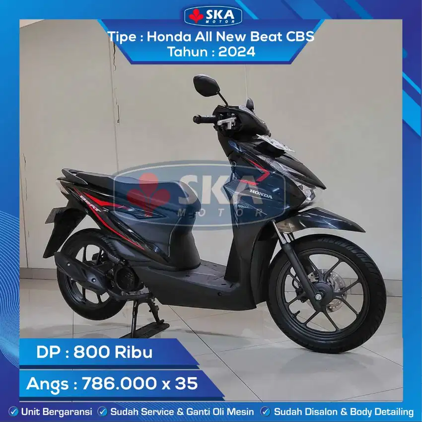 Honda All New Beat CBS Tahun 2024