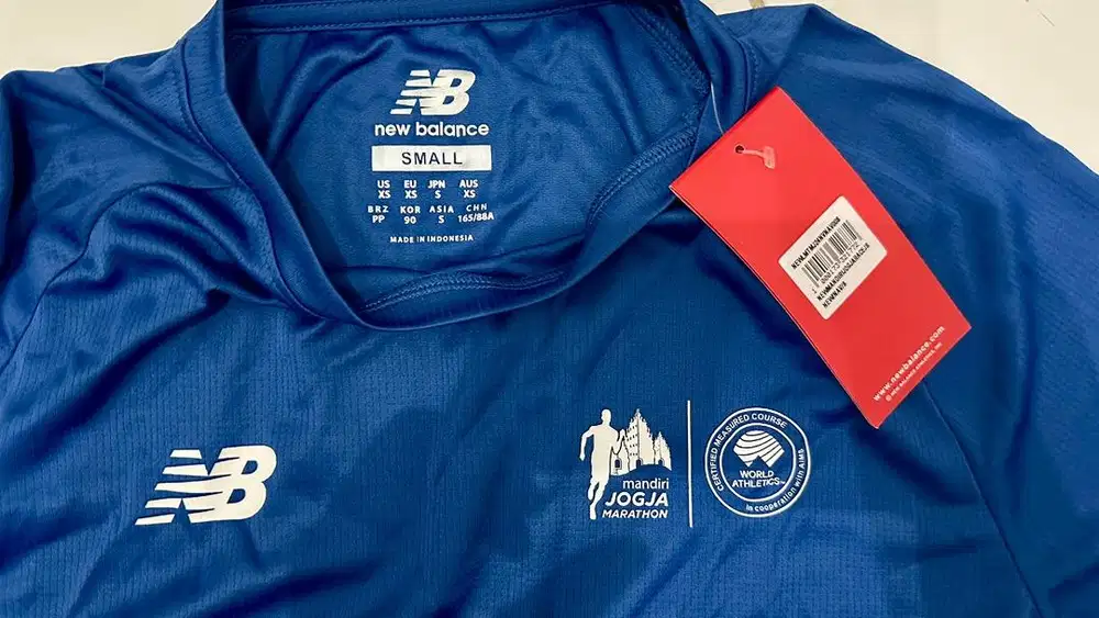 New Balance jersey Jogja marathon 2024