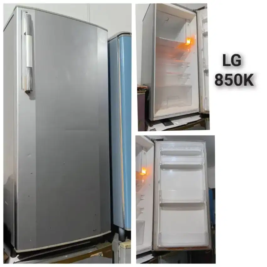 Kulkas 1 pintu Sharp .bekas bergaransi