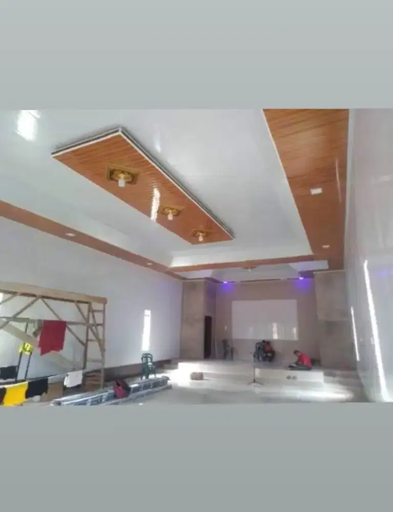Plafon pvc terpasang