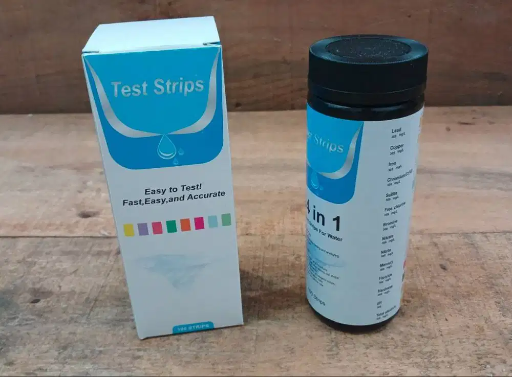 Alat Ukur Kualitas Air 14 Unsur dalam 1 Strip isi 100 Strip