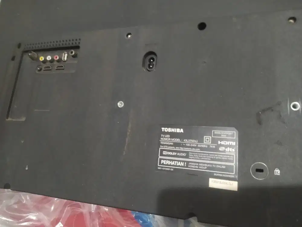 Tv rusak LED Toshiba 43 inch harga murah