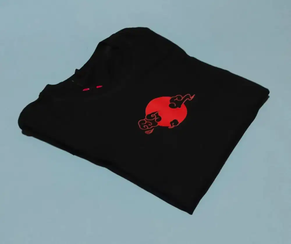 Kaos distro Naruto hitam