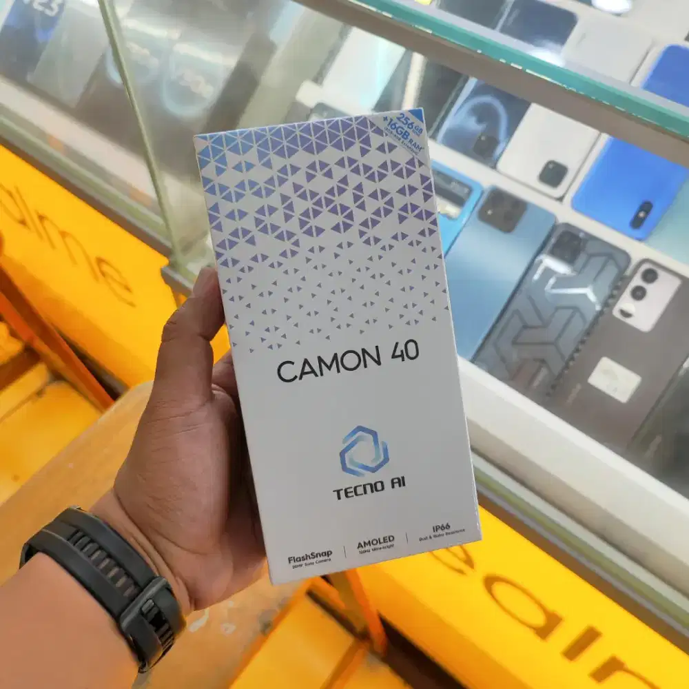 Tecno Camon 40 8/256 Gb 8/128 Gb New Baru Murah Garansi Resmi 1 Tahun