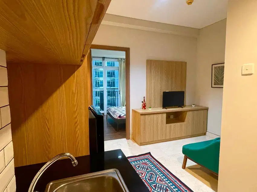 Unit Apt Puri Orchard Interior Nyaman & Murah,1BR