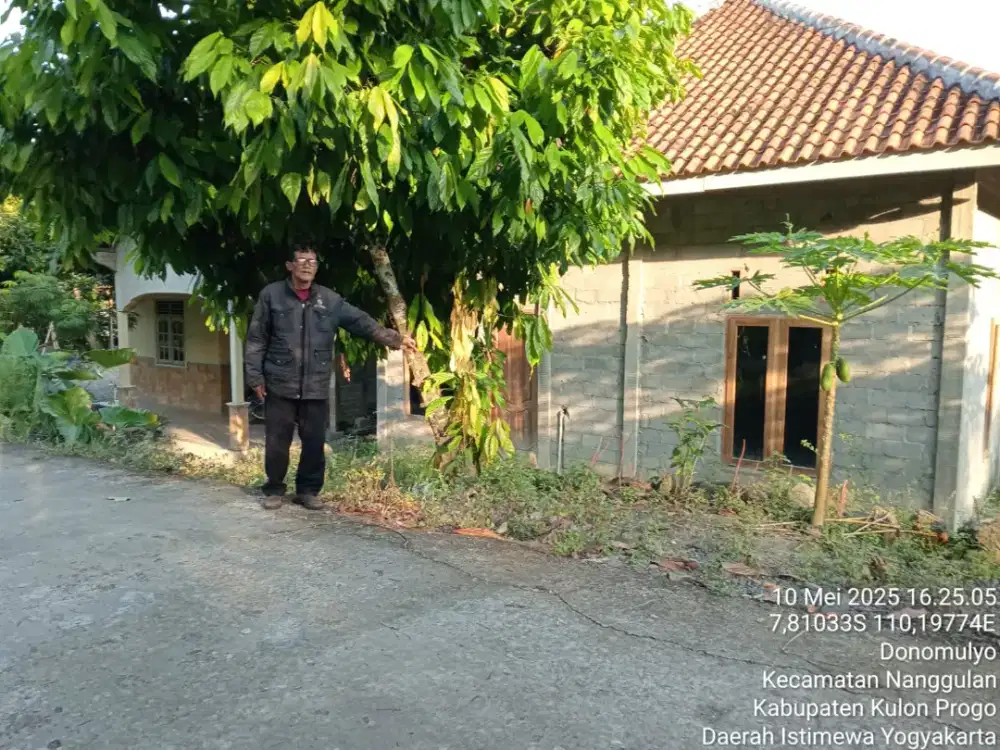 Jual tanah bonus rumah