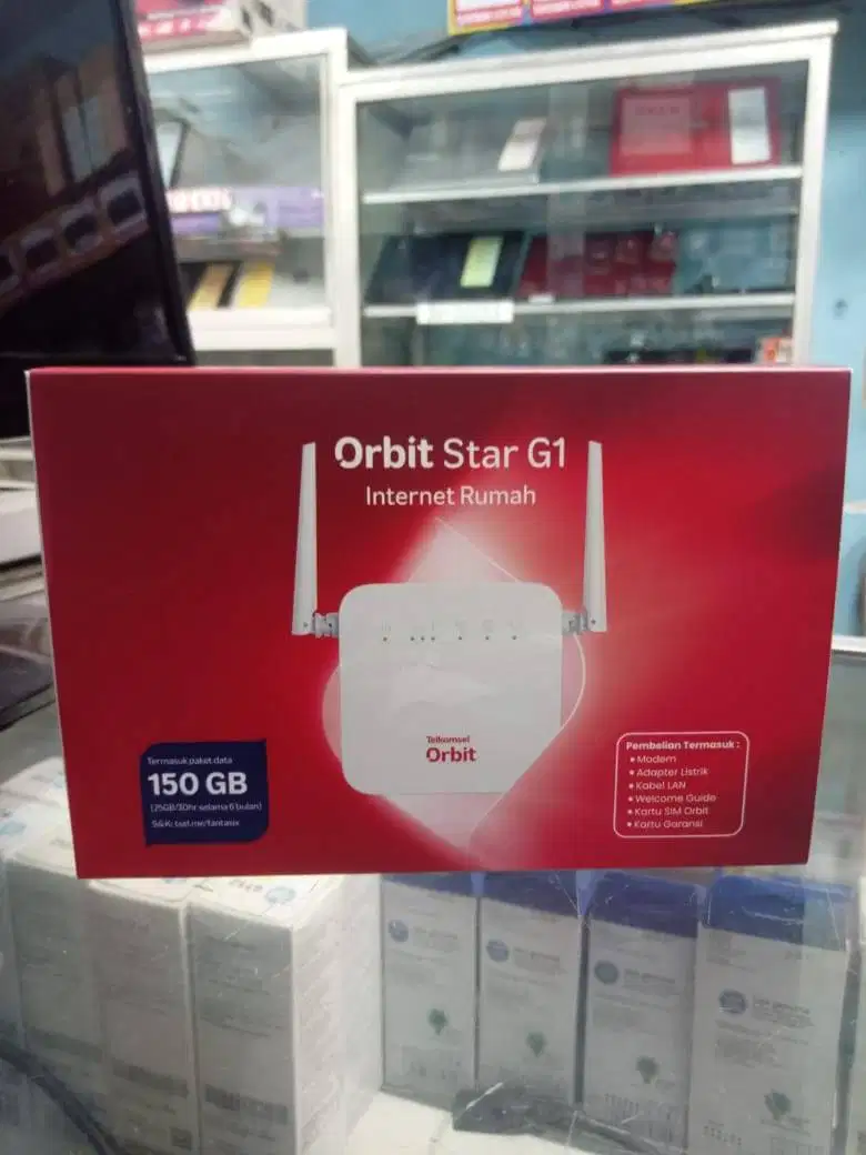 Modem Wi-fi Orbit Star G1, Internet Rumah Free Kuota 150 GB
