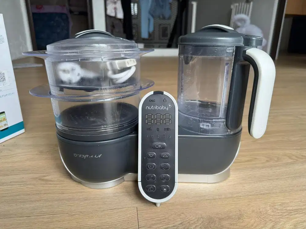 BABYMOVE NUTRIBABY+, penanak pemanas blender dalam 1 alat