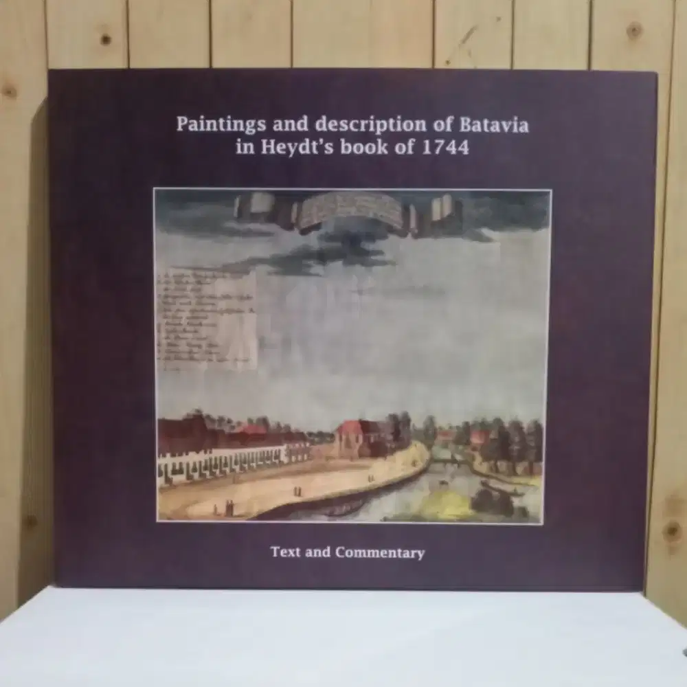 Painting and Description of Batavia in Heydts Book of 1744 