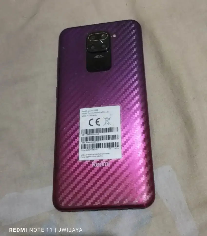 Redmi note 9 6+2/128gb seken