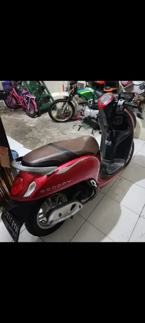 Scoopy 2022 keyles pjk hdp Mulus tt