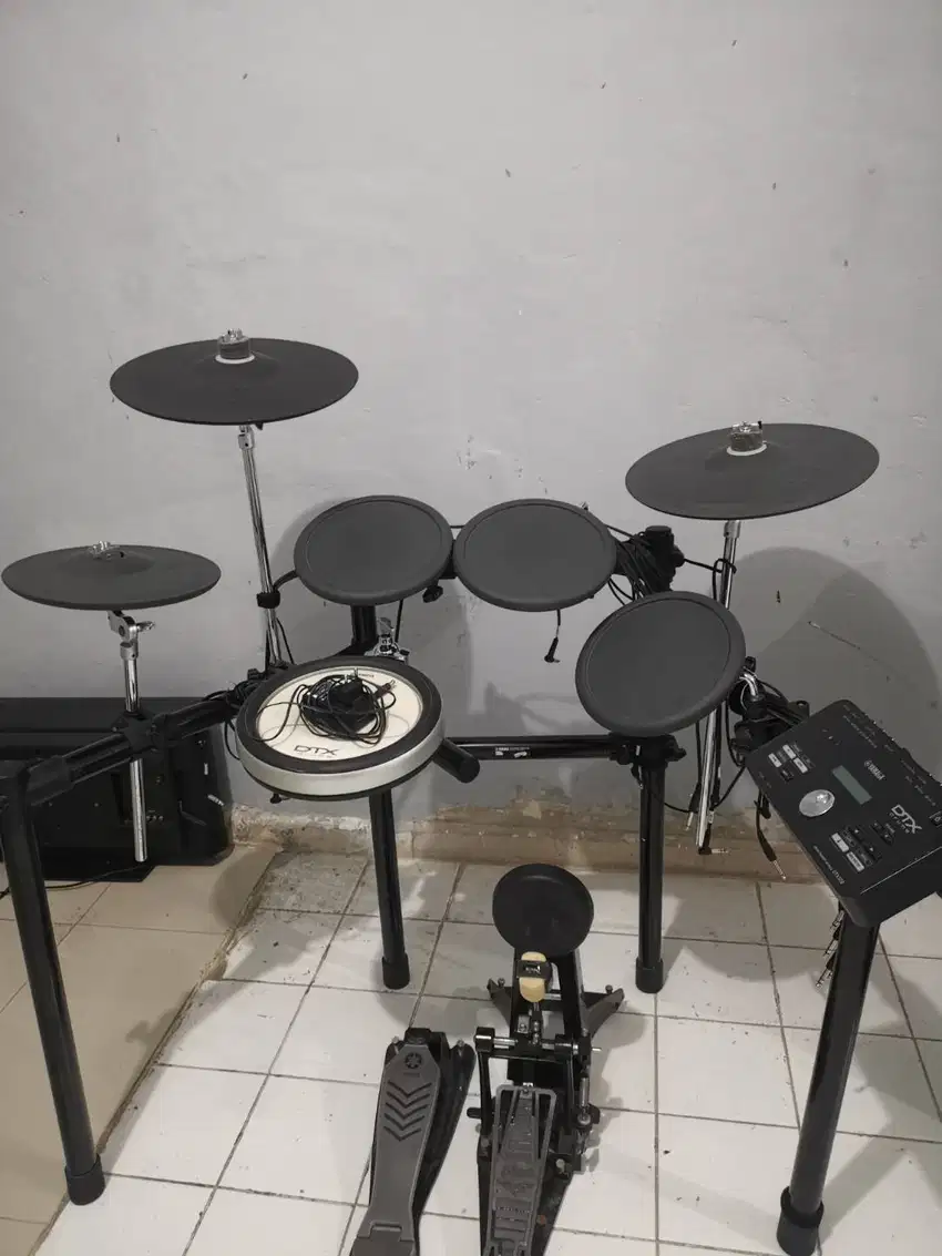 Drum Electrik YAMAHA DTX 522k like new electrik drumer pad