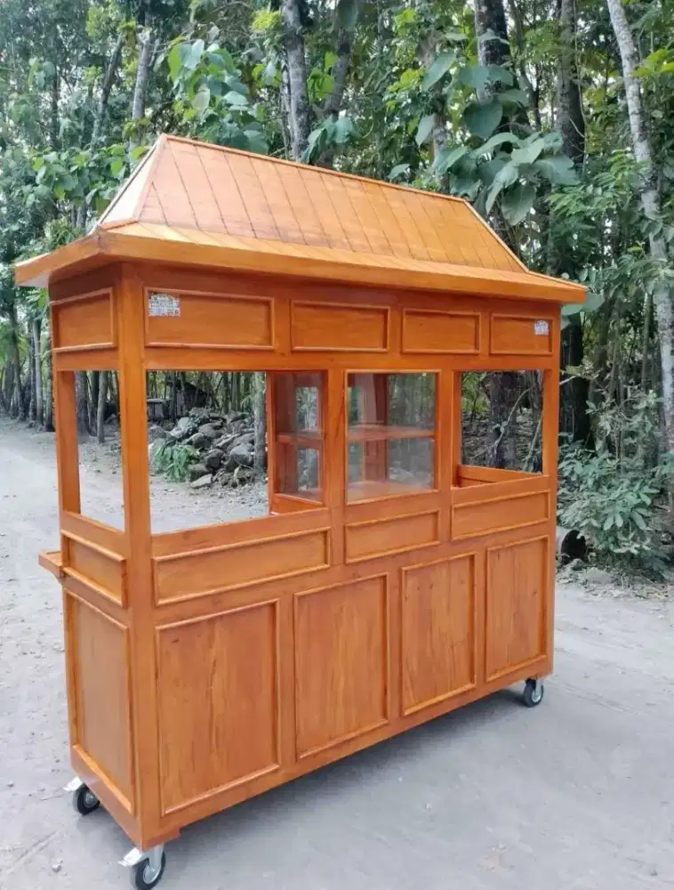 PUSAT PERAJIN GEROBAK KAYU MURAH BERKUALITAS