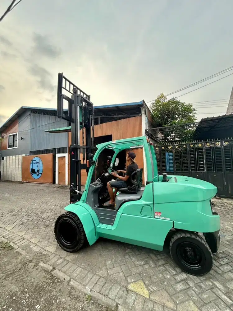 FORKLIFT BEKAS 5 TON MITSUBIHSI
