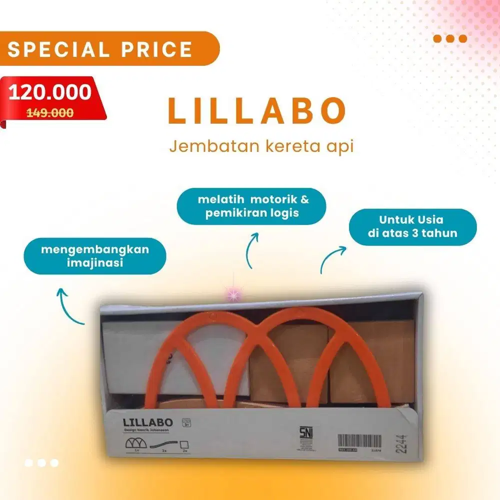 PayDay Promo - LILLABO - Jembatan kereta api (Brand New)