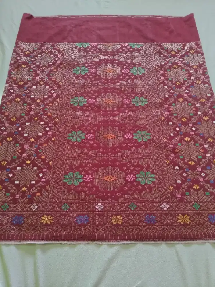 Songket koleksi lawas tenun asli