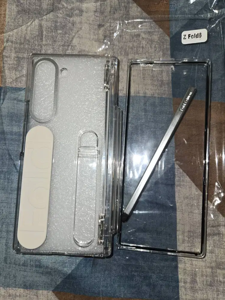 Case Samsung Z Fold 6 - Transparan + pen