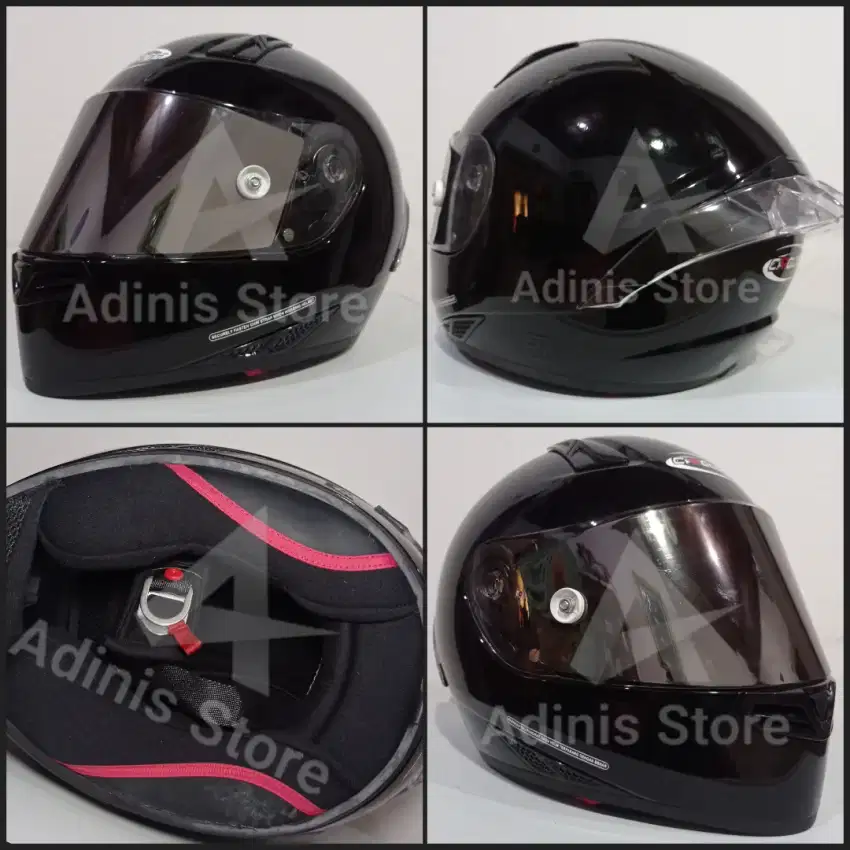 Helm Fullface Cargloss CK warna Hitam