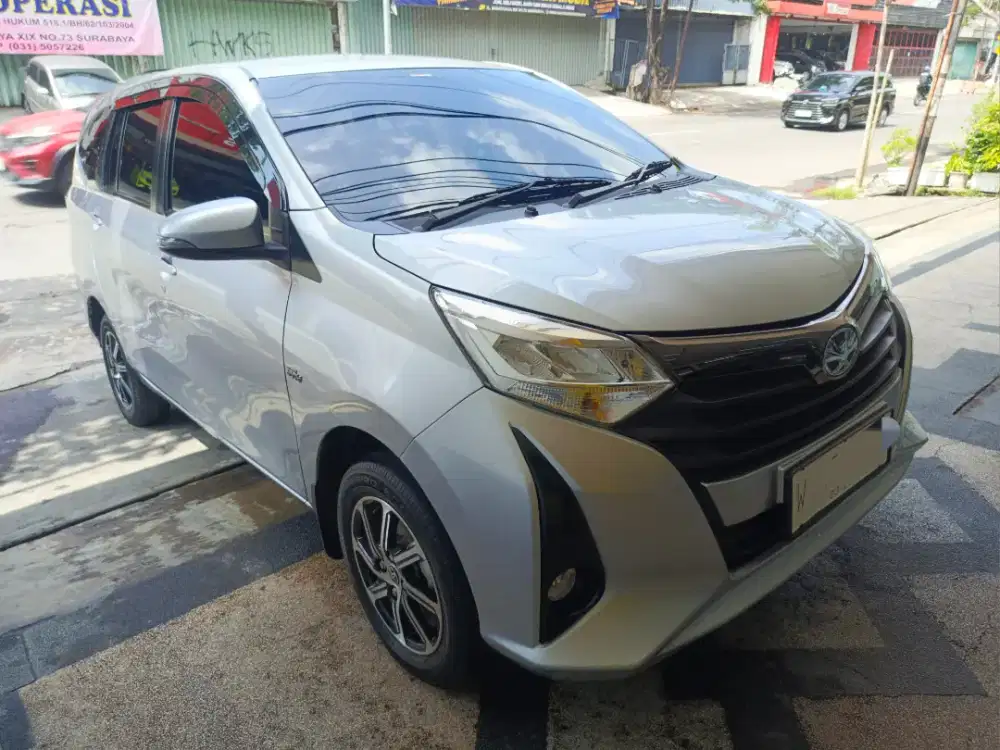 Toyota Calya G M/T 2022 KM44rb Silver cayla 1.2 calia manual surabaya