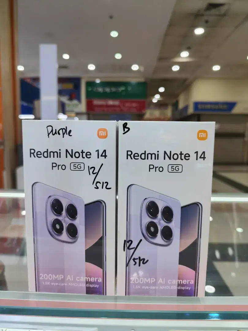 Cod  Redmi note 14 pro 5G 8/256 (Unit Baru, Garansi Resmi)