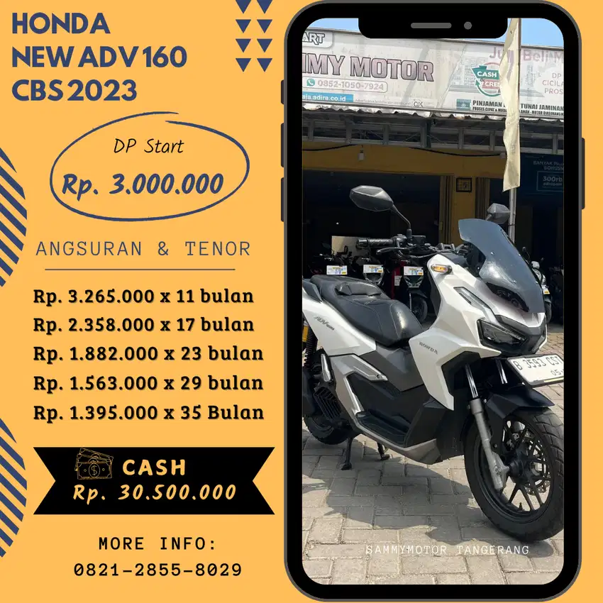 NEW ADV 160 CBS 2023